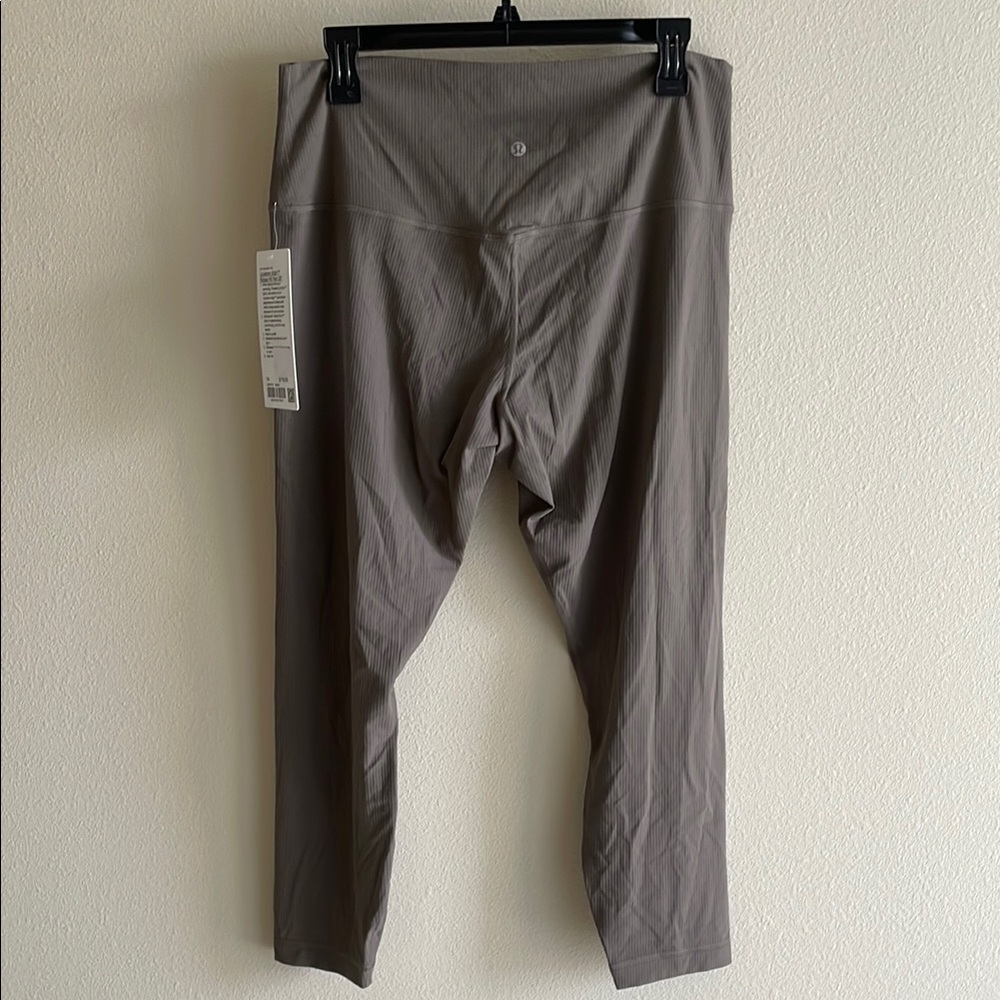 lululemon athletica Align Ribbed Nomad Colored Leggings